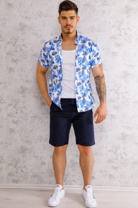 LUCAS rövid ujjú férfi ing