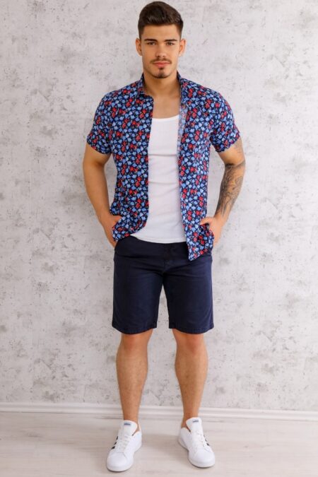 LUCAS rövid ujjú férfi ing