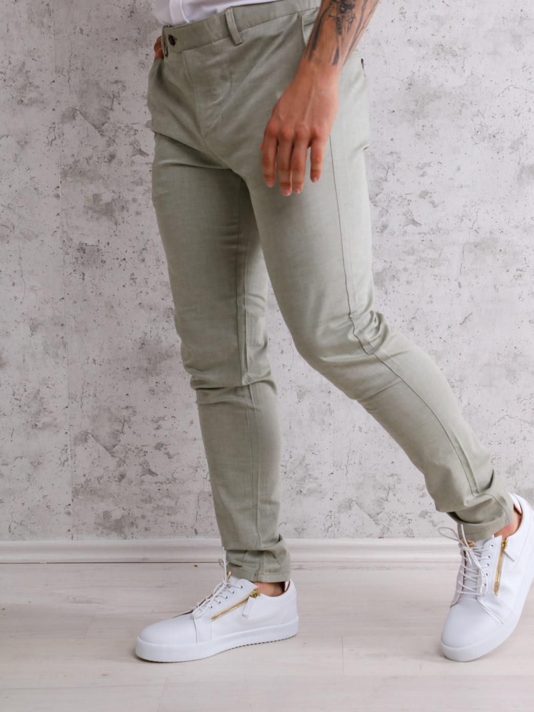 VINCENZO férfi chino nadrág