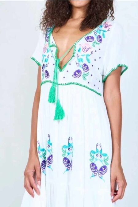 Alternative view of TERZA mintás nyáriruha