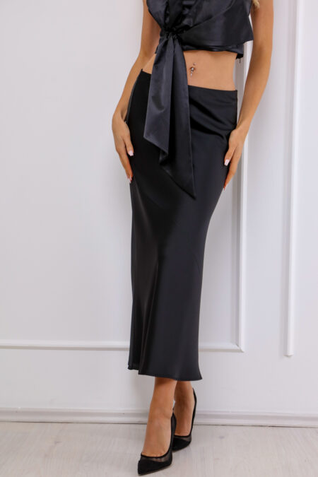 Avantgard_Collection_noi_szoknya_selyemfenyu_fekete_bordo