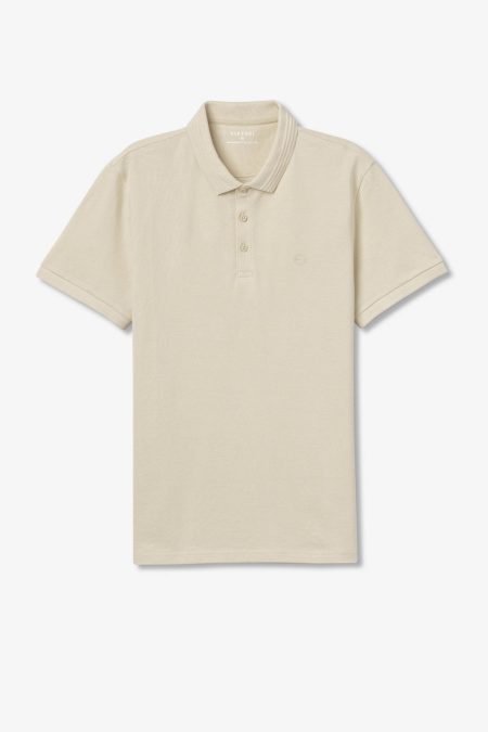 Avantgard_Fashion_Tiffosi_Manning_galleros_bezs_homok_pamut_ferfi_rovid_ujju_polo_