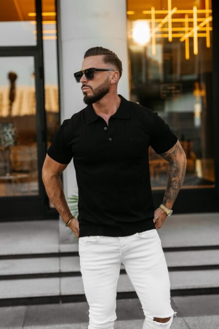 avantgard_collection_OLAVOGA_ferfi_galleros_polo_fekete_feher_TERON-_nyar_2025_