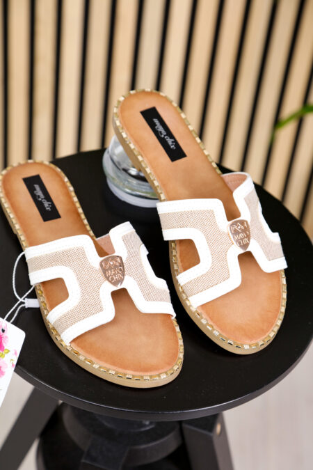 avantgard_collection_MayoChix_papucs_fekete_feher_elegans_nyar_2025_