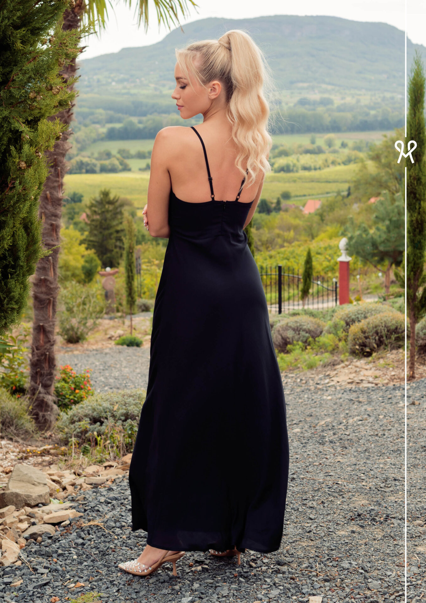 Magenta ANGELIKA női nyári kánikula maxi ruha - Image 2