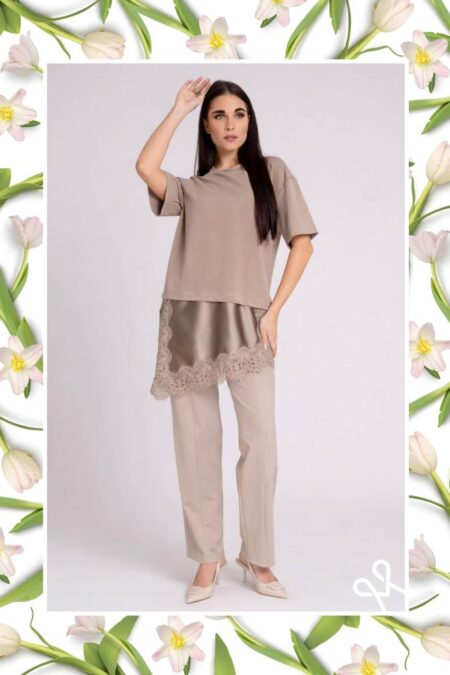 Magenta BELARINA nadrág