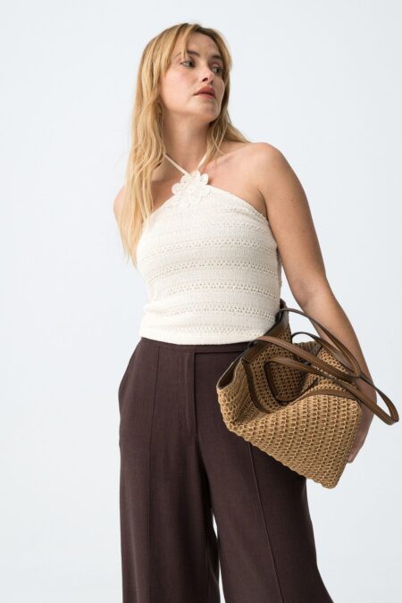 Tiffosi HEATMORE  ujjatlan kötött női top