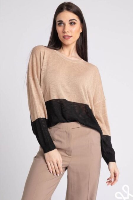 Alternative view of Magenta BARA női kötött felső