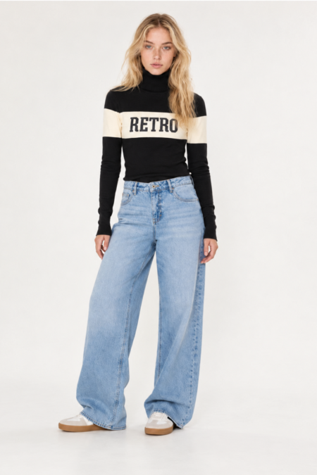 RETRO JEANS ALANNA női kötött garbó - 3. kép