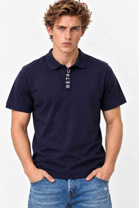 RETRO JEANS RAYMOND férfi galléros póló