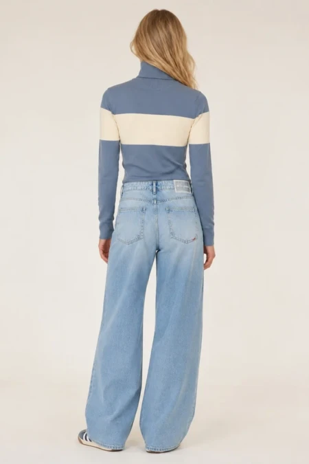 Alternative view of RETRO JEANS ALANNA női kötött garbó