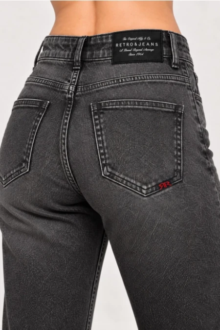 RETRO JEANS STEFFY női farmernadrág - 3. kép