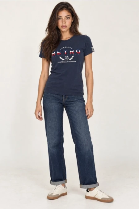 RETRO JEANS Anniversary női póló - Image 3