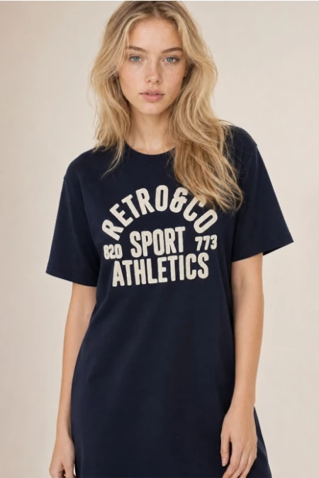 RETRO JEANS JOYCE jersey női pólóruha - Image 3